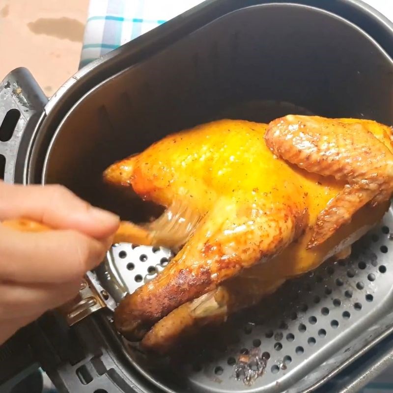 Nướng gà hoàn thiện