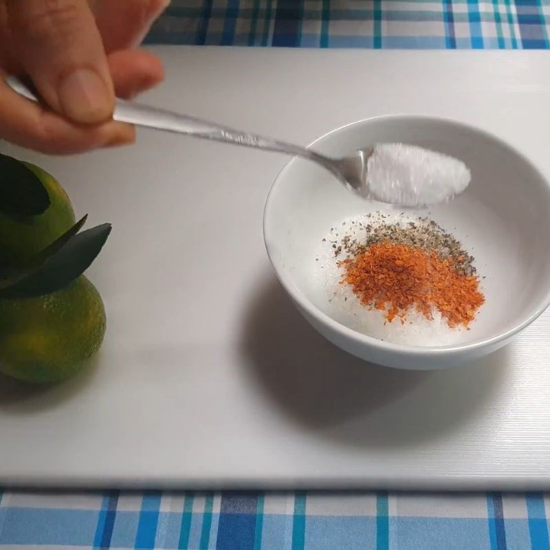 Pha nước chấm gà nướng