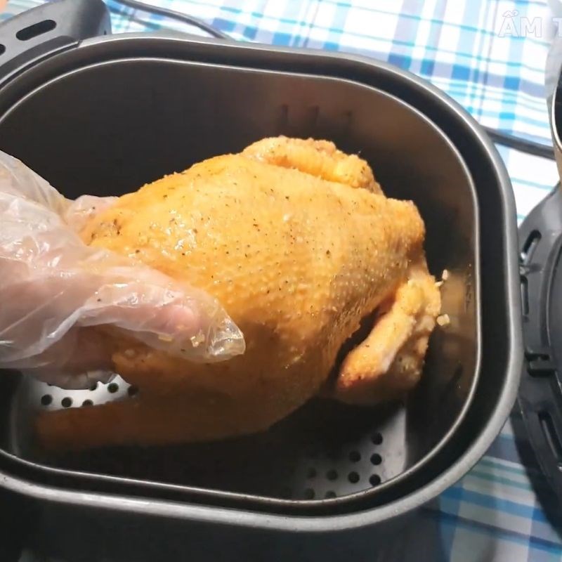 Nướng gà lần 1