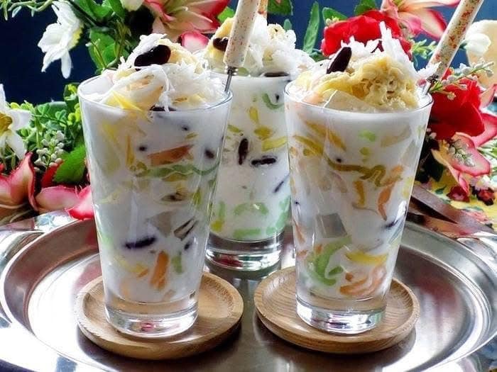 Cách làm chè Thái sầu riêng