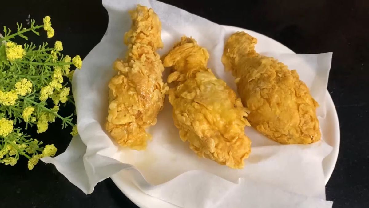 Cách làm đùi gà chiên giòn như ngoài hàng bằng chảo chiên ngập dầu