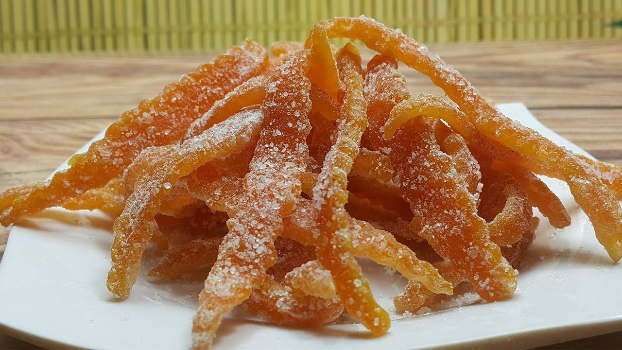 Cách làm mứt vỏ cam thơm ngon