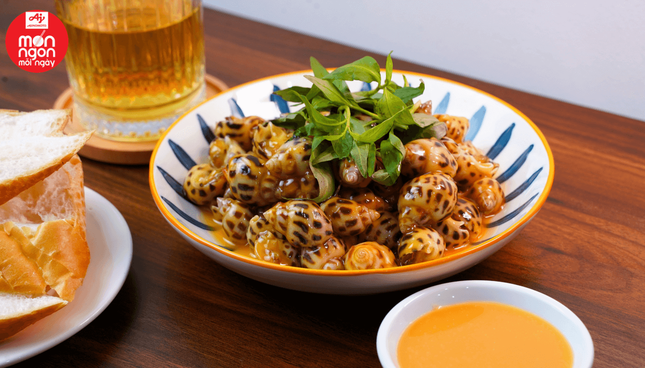 Cách làm ốc hương xóc xốt trứng muối thơm ngon, dễ làm