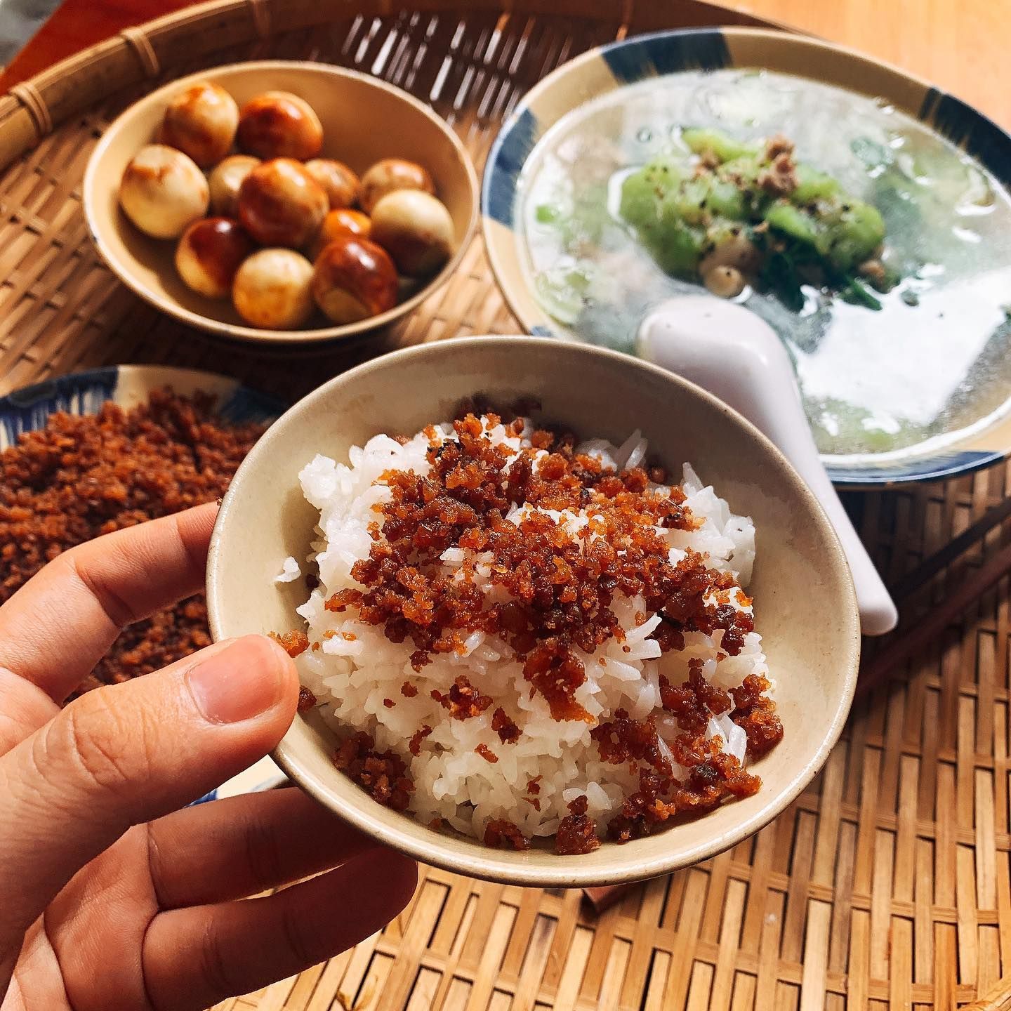 Cách làm thịt chưng mắm tép cực đưa cơm
