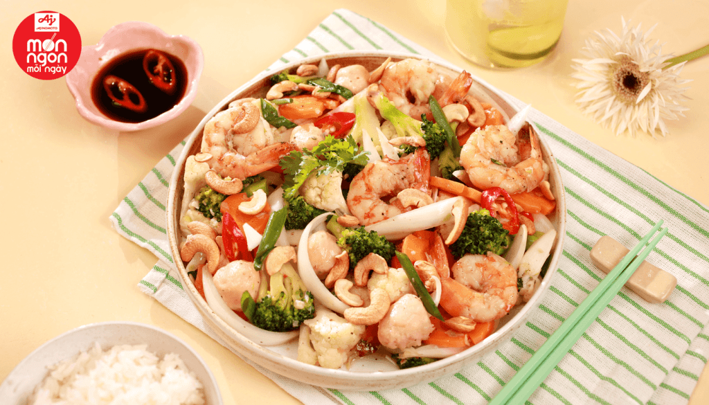 Cách làm tôm xào bông cải giòn ngọt hấp dẫn cho bữa cơm gia đình