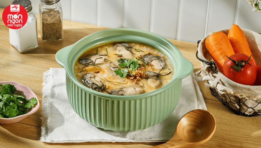 Cách nấu cháo hàu thơm ngon bổ dưỡng, tốt cho trí não