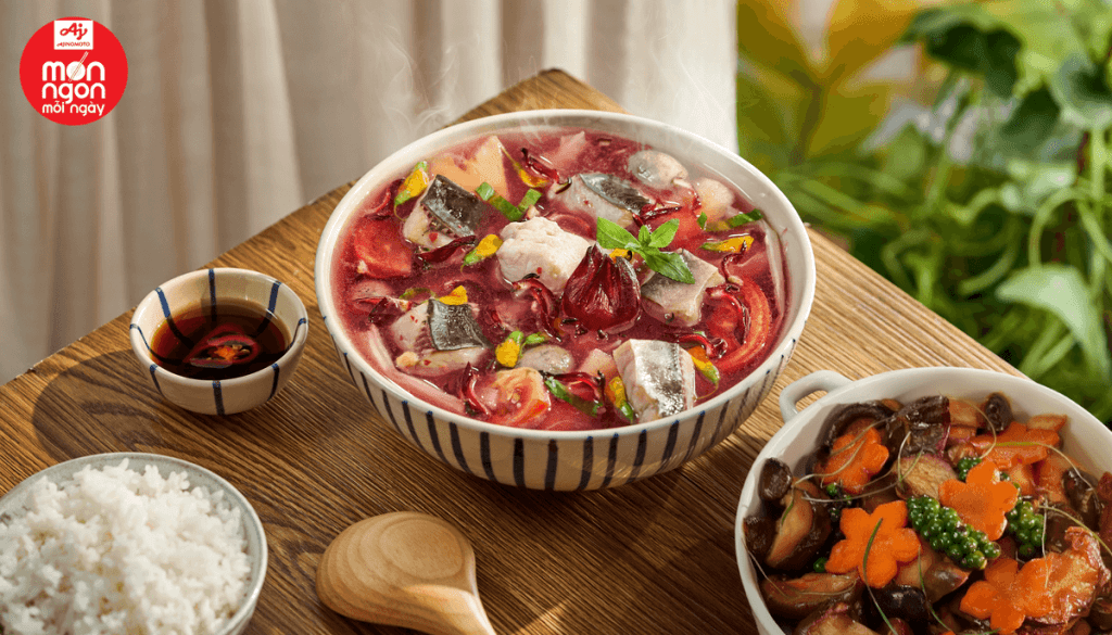 Canh bụp giấm cá lăng chua cay thanh mát cho mùa hè