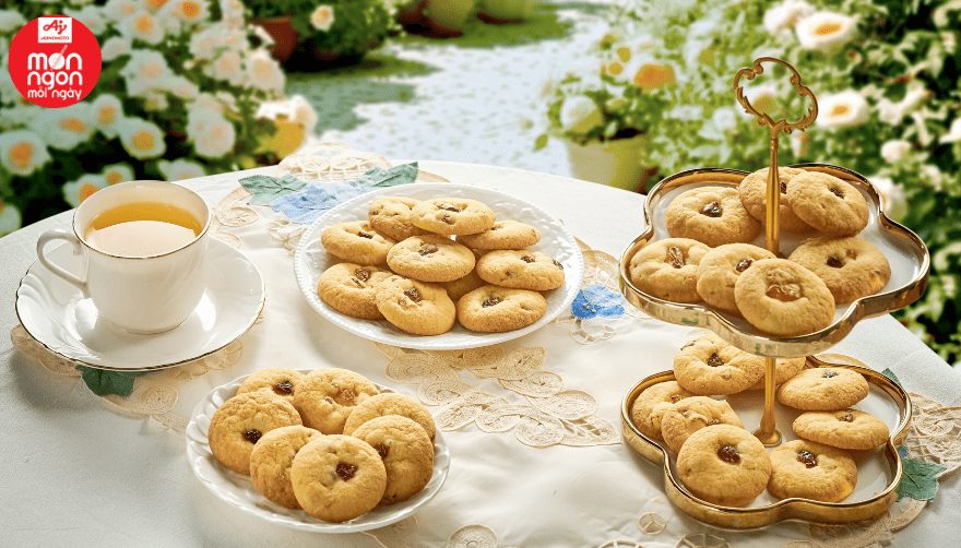 Công thức làm bánh quy trái cây thơm ngon, bổ dưỡng
