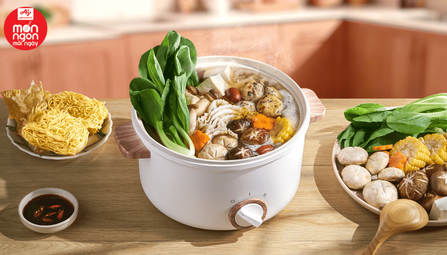 Công thức nấu lẩu nấm thanh đạm, bổ dưỡng