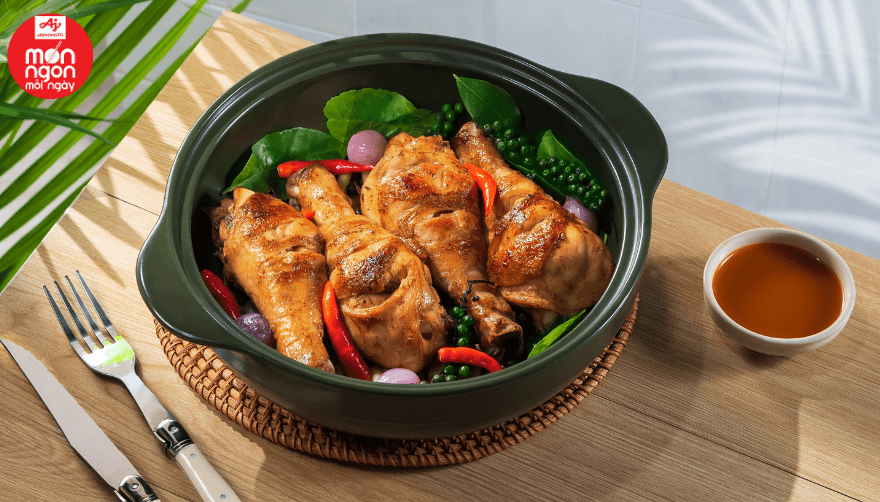Gà nướng nồi đất: Món ăn thơm ngon, bổ dưỡng