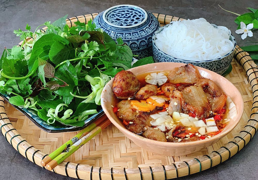 Cách làm Bún chả nướng giòn ngon tại nhà