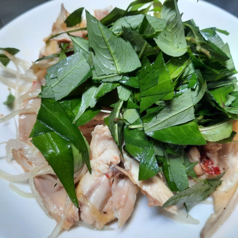 Thành phẩm gỏi gà