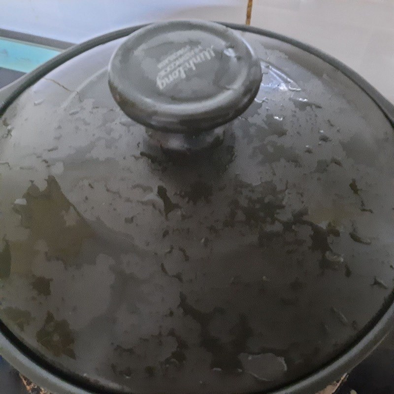 Nấu cháo gà đậu đen