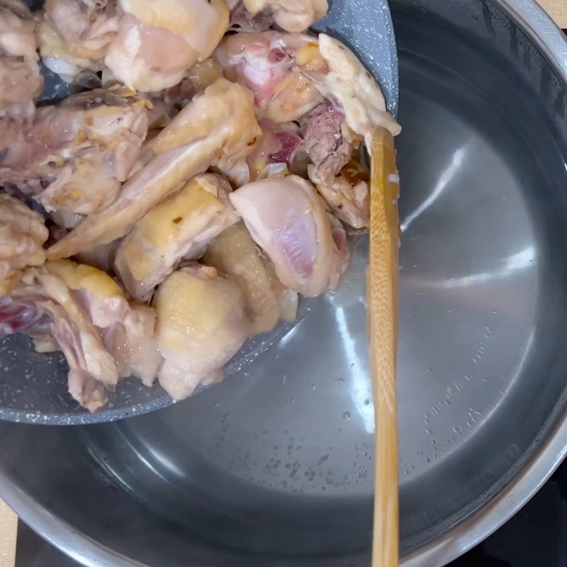 Nấu thịt gà 3