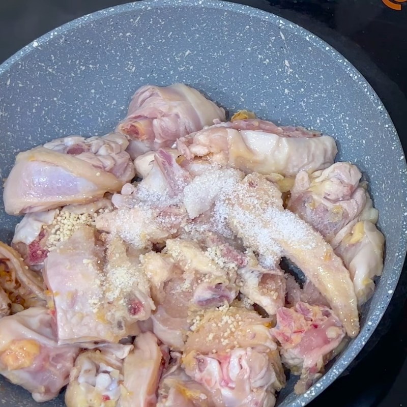 Nấu thịt gà