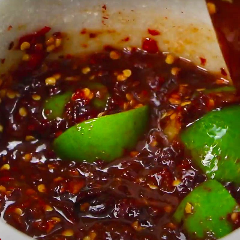 Nước sốt Thái sau khi pha chế