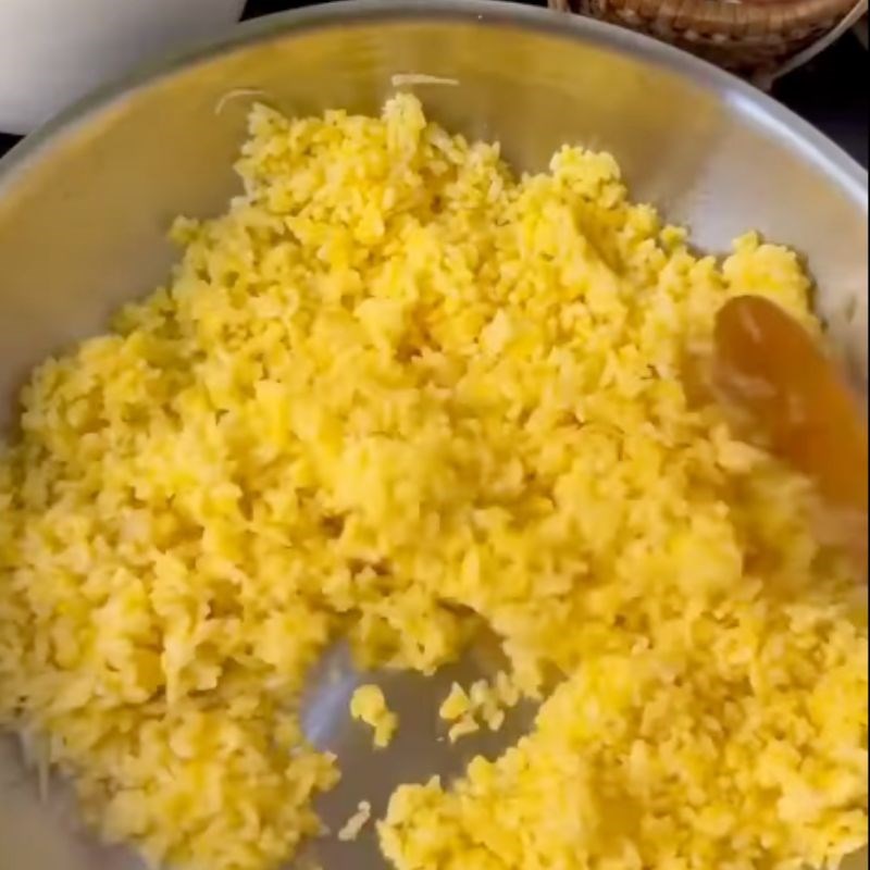 Rang cơm Cơm đảo gà rang