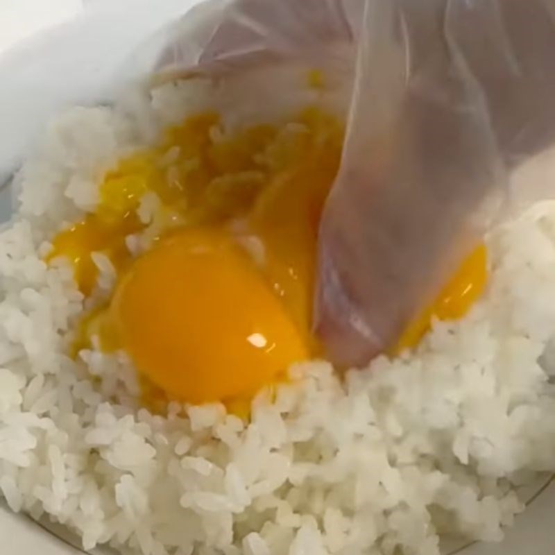 Rang cơm Cơm đảo gà rang