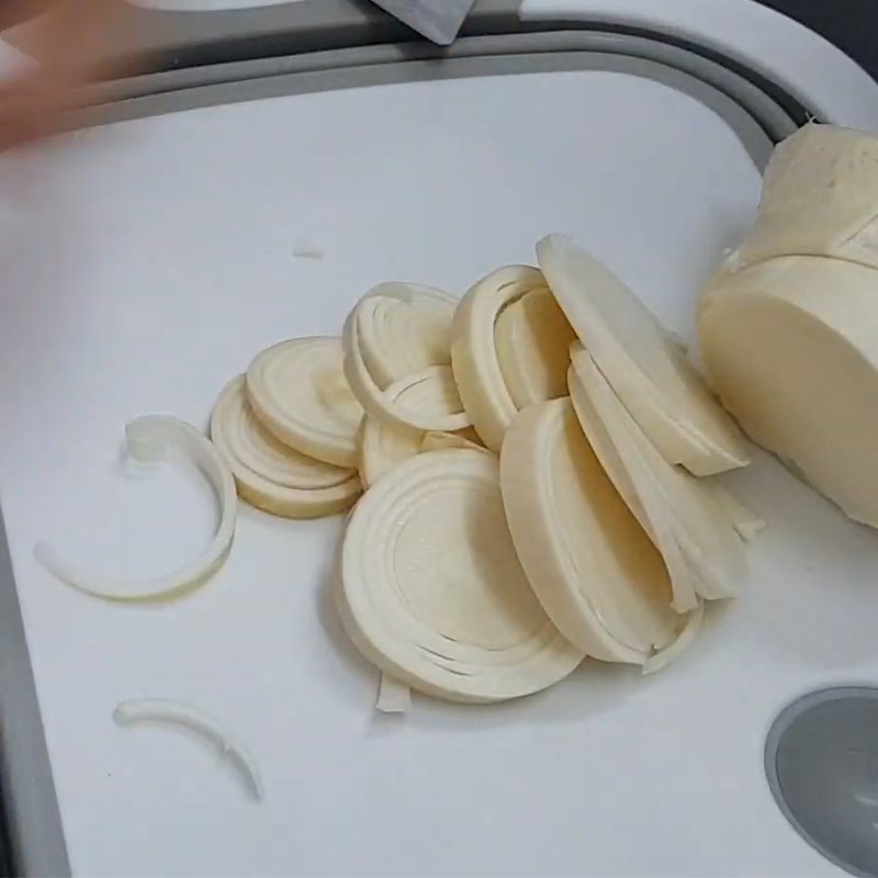 Sơ chế măng tươi