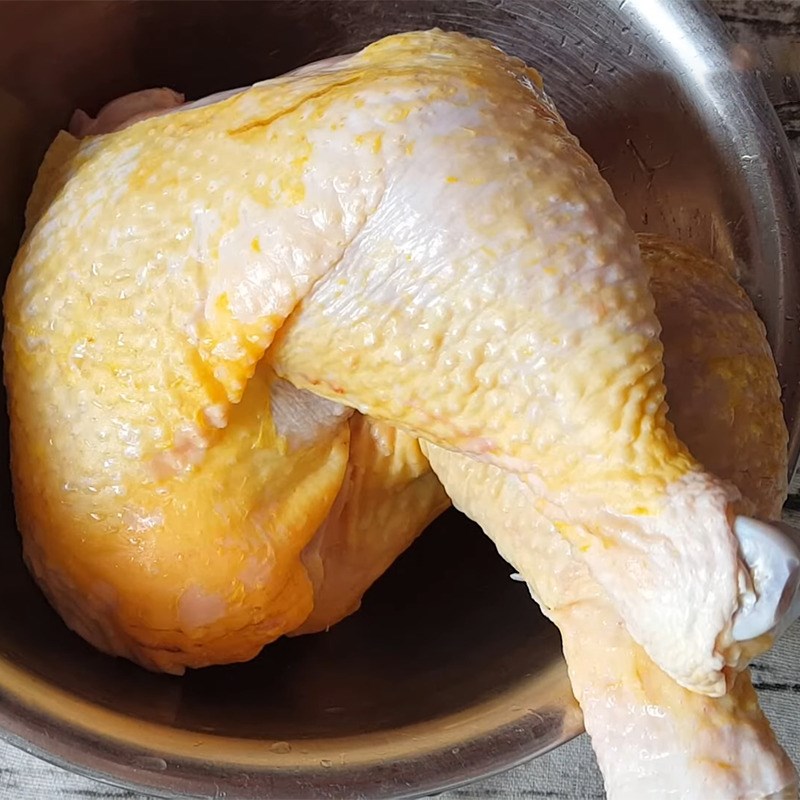 Sơ chế thịt gà