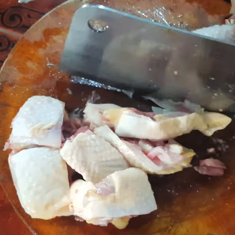 Sơ chế thịt gà