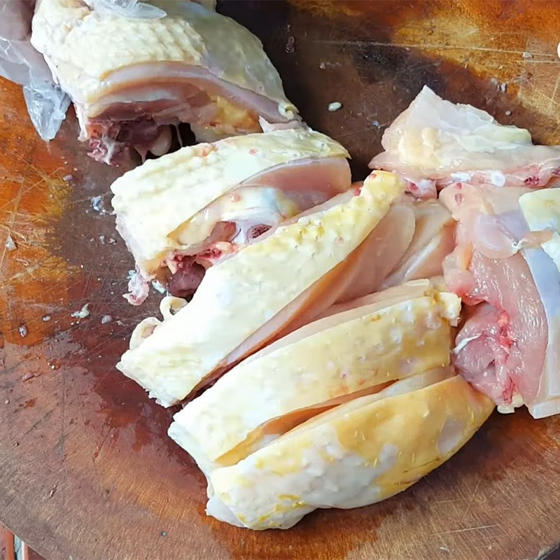 Sơ chế thịt gà