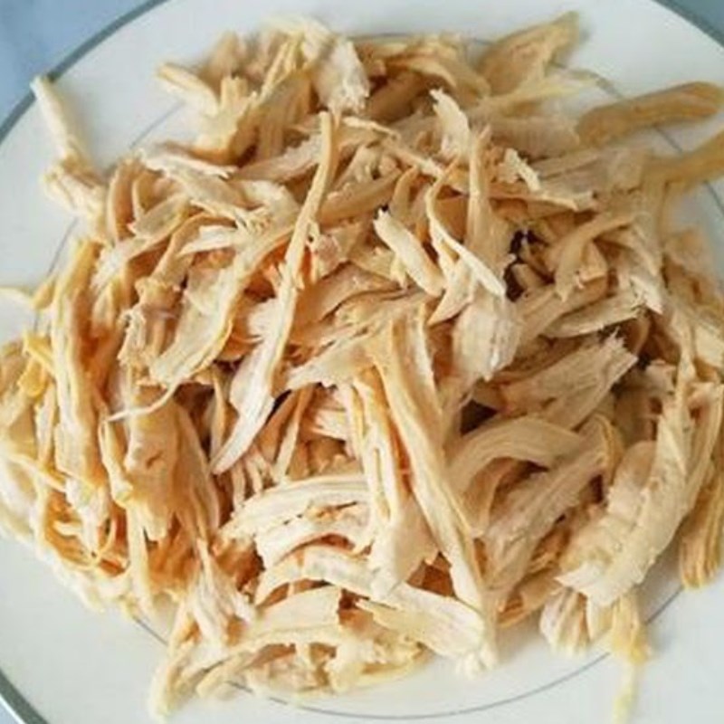Xé thịt gà