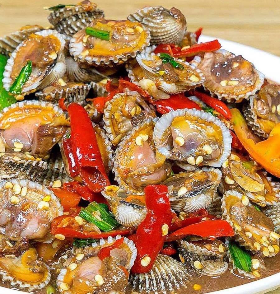 Sò huyết sốt chua cay - Món ngon dễ làm