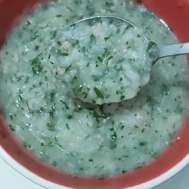 Thành phẩm cháo tổ yến thịt băm