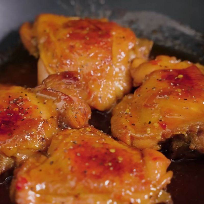 Bước 6 Thành phẩm má đùi gà chiên