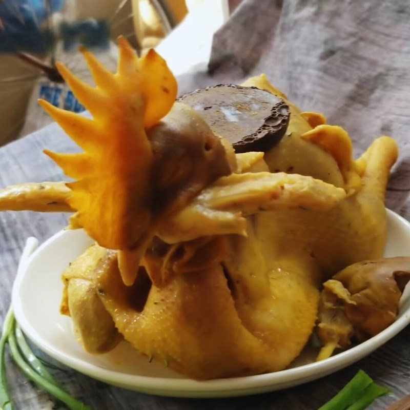 Thành phẩm chéo cánh gà cúng