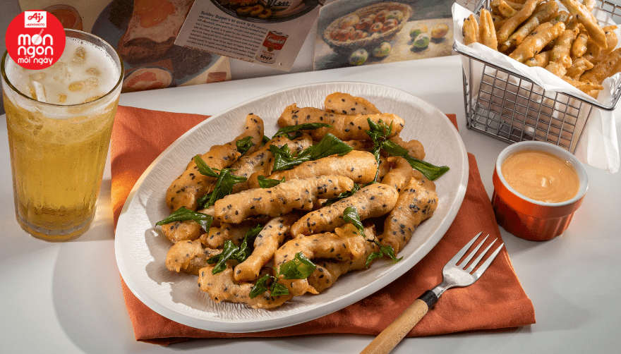 Thịt heo chiên giòn vị cà ri thơm ngon đơn giản