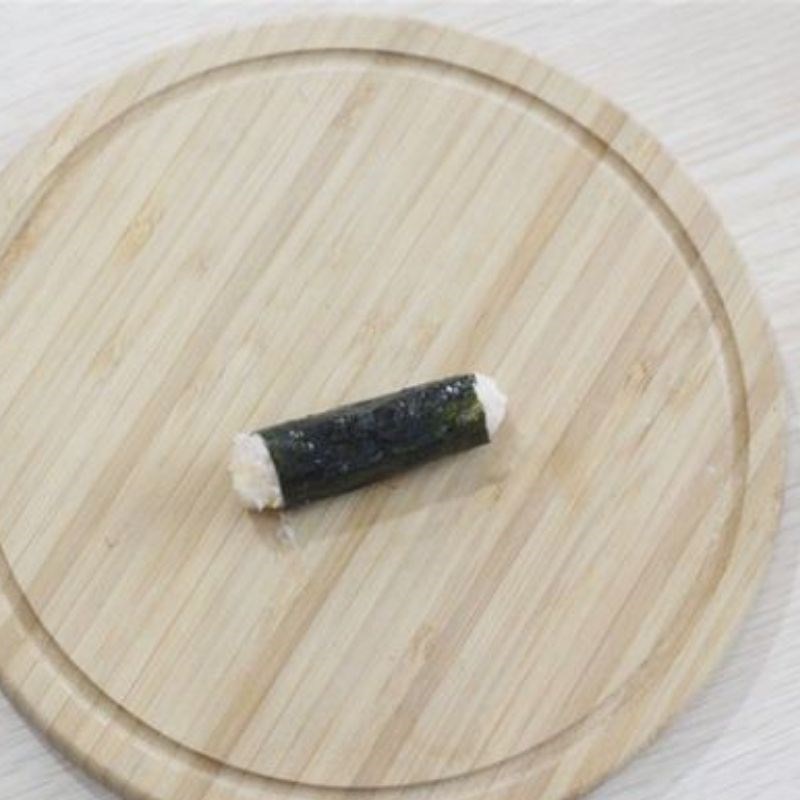 Gà cuộn rong biển đã hoàn thành