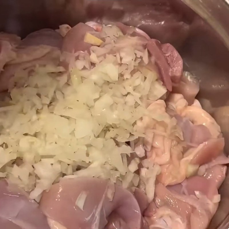 Ướp thịt gà đậm đà gia vị