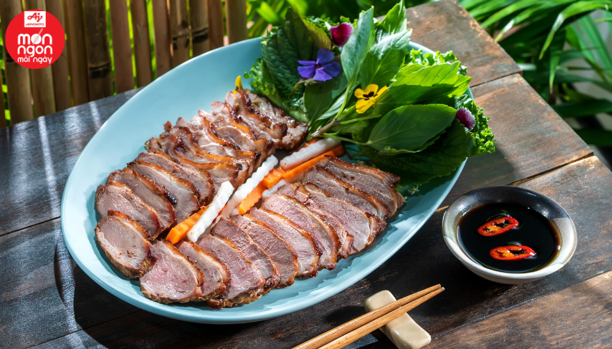 Vịt nướng chao thơm ngon, đậm đà khó cưỡng