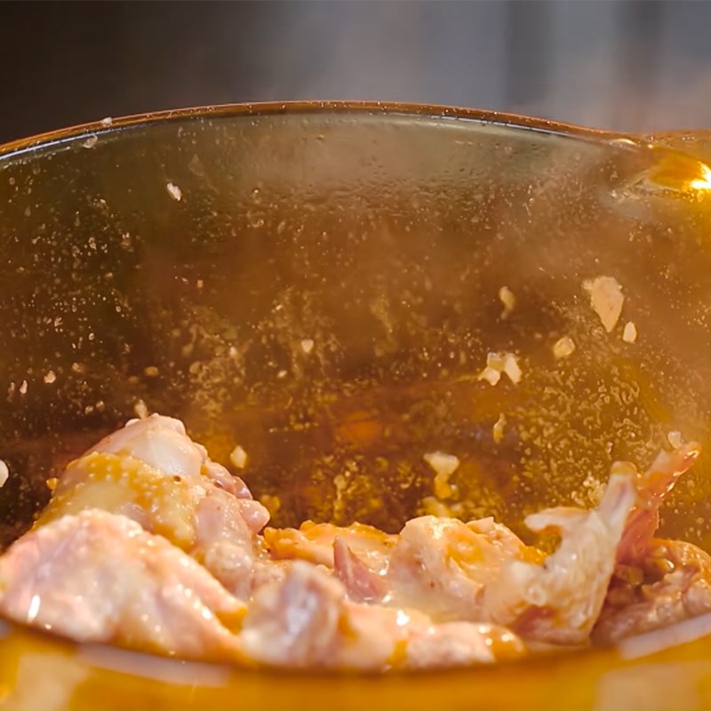 X&agrave;o thịt g&agrave; 2