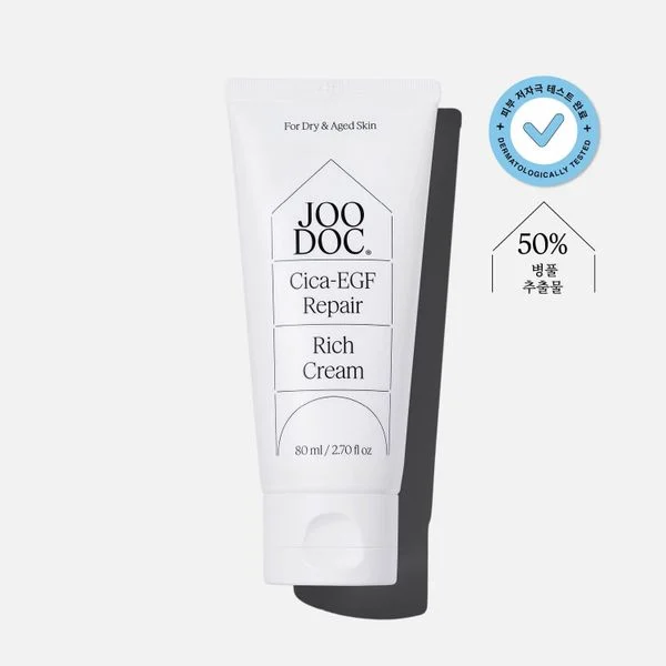 Kem dưỡng ẩm, phục hồi da, cải thiện nếp nhăn Joodoc Cica-EGF Repair Rich Cream