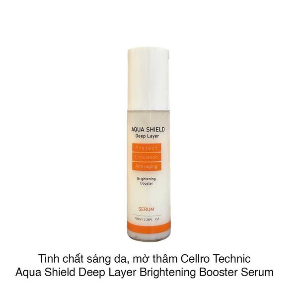 Tinh chất dưỡng ẩm, sáng da, mờ thâm Cellro Technic Aqua Shield Deep Layer Brightening Booster Serum